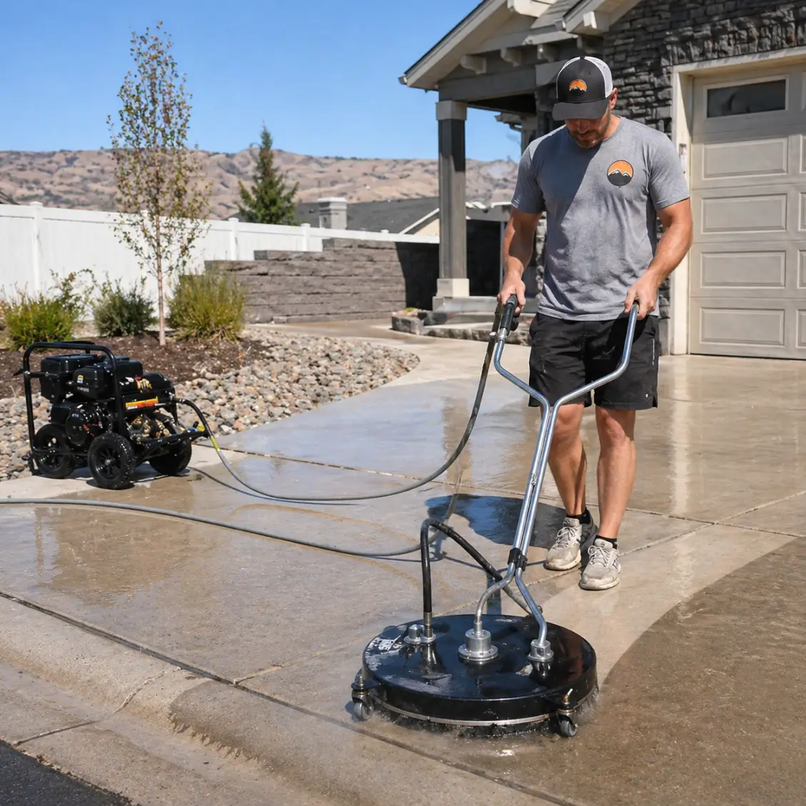 Pressure Wash Sidewalks in the Tri-Cities, WA